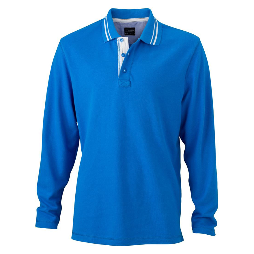 JN968-Mens Polo Long-Sleeved